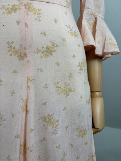 1970s ‘Biba’ Floral Prairie Dress
