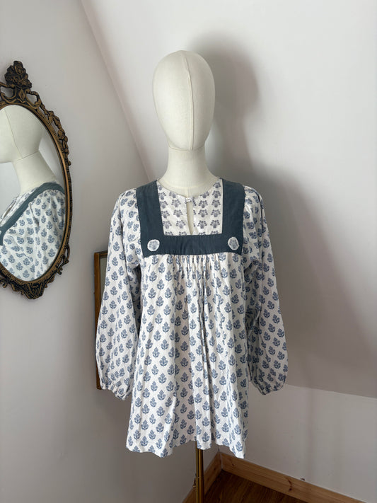 1970’s Cotton Smock Dress