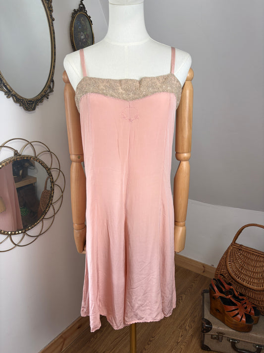1920s Rayon Step-In Slip