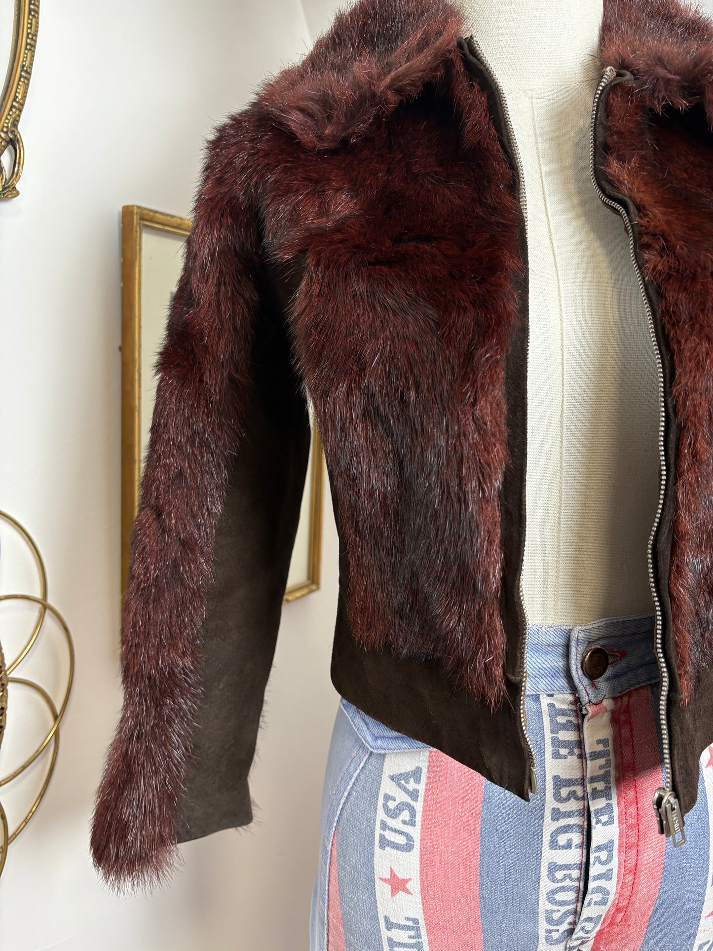 1970s Glam Rock Crop Jacket