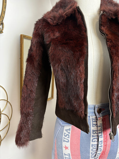 1970s Glam Rock Crop Jacket