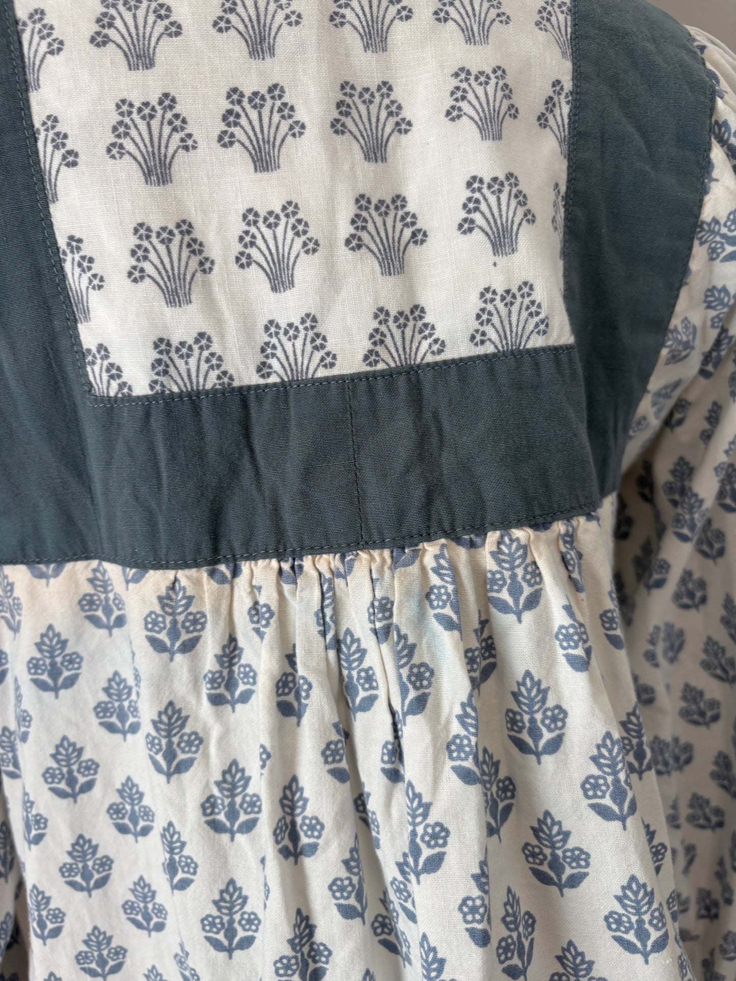 1970’s Cotton Smock Dress