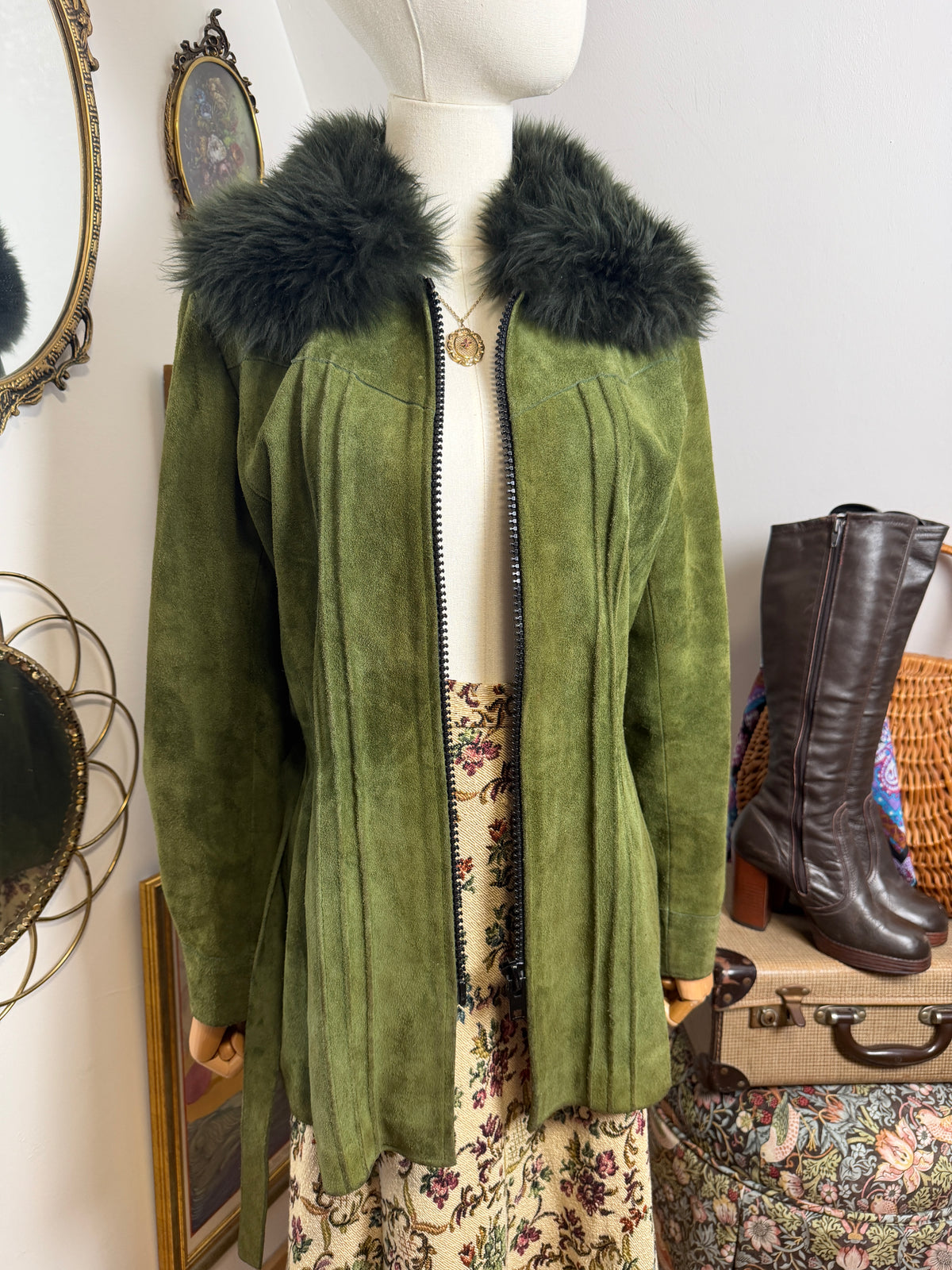 1970s Green Penny Lane Jacket