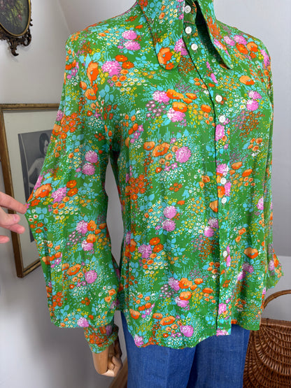 1960s ‘Jeff Banks’ Floral Shirt