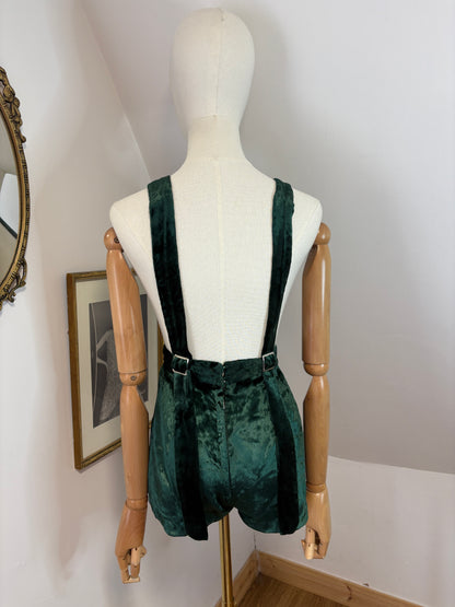 1960’s ‘London Mob’ Velvet Hot-Pants