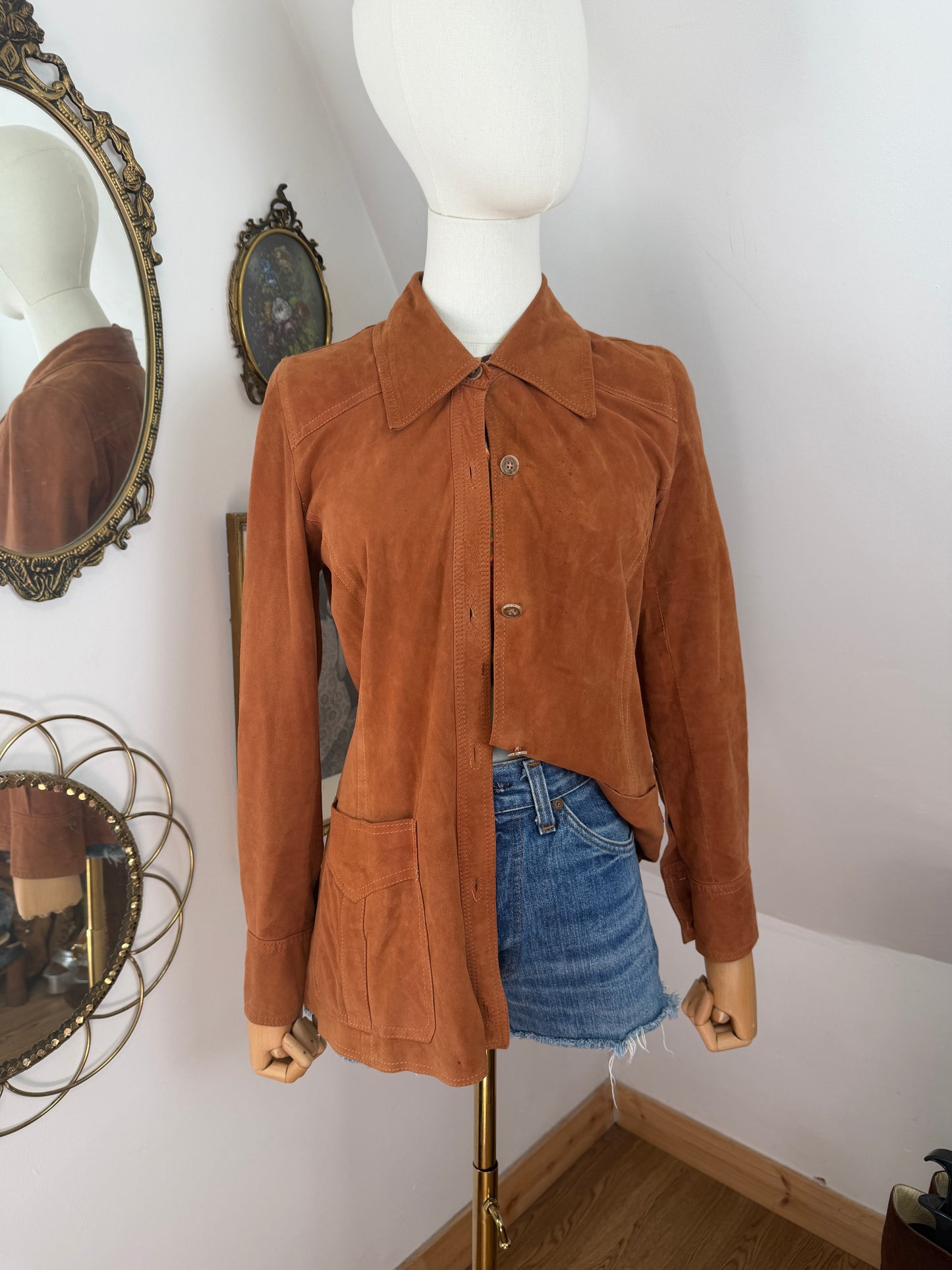 1960s Leather Shirt