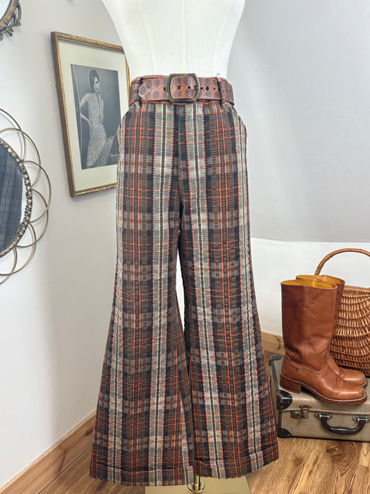 1970s Levi’s Plaid Bellbottoms