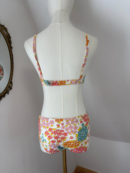 1960s Rare Floral Bikini