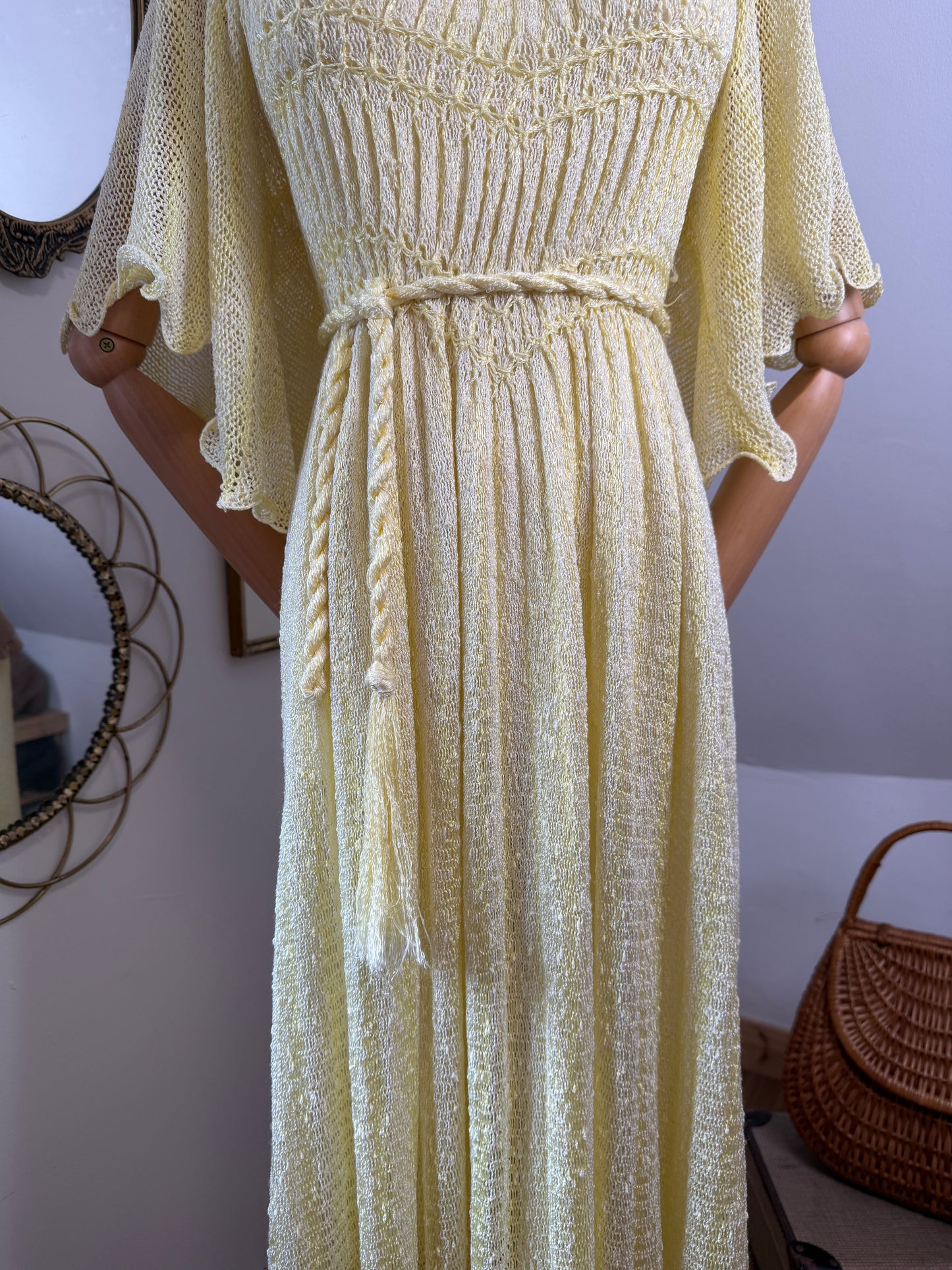 1970s ‘Mary Farrin’ Knit Dress