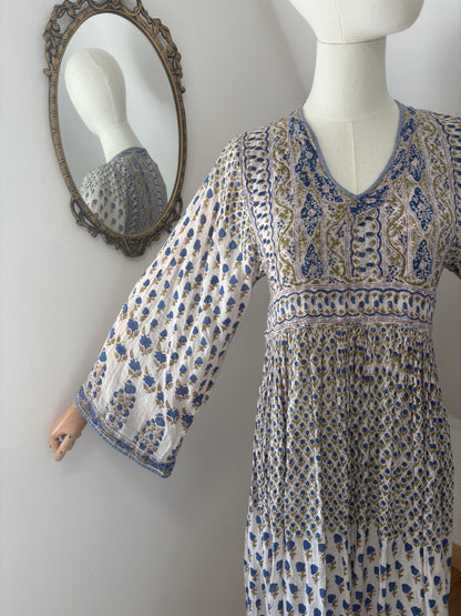 1970s Indian Cotton Dress