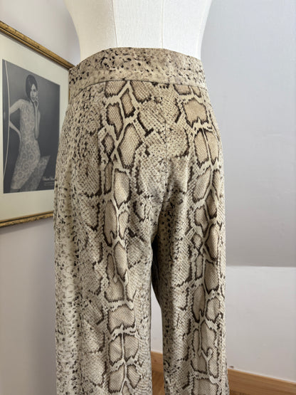 1970s ‘Marshall Lester’ Snakeprint Trousers
