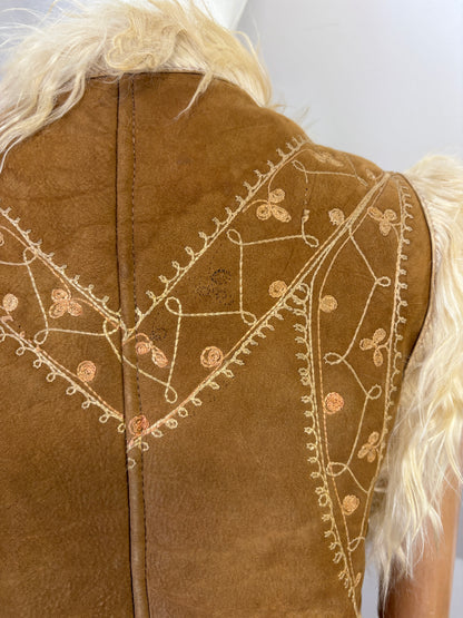 1960’s Afghan Embroidered Waistcoat