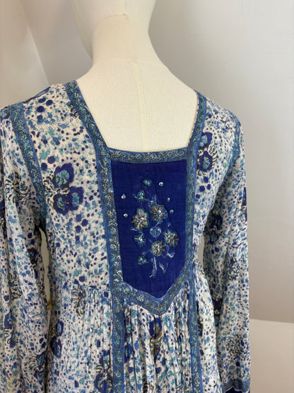 1970’s ‘Interlinks’ Indian Blockprint Dress