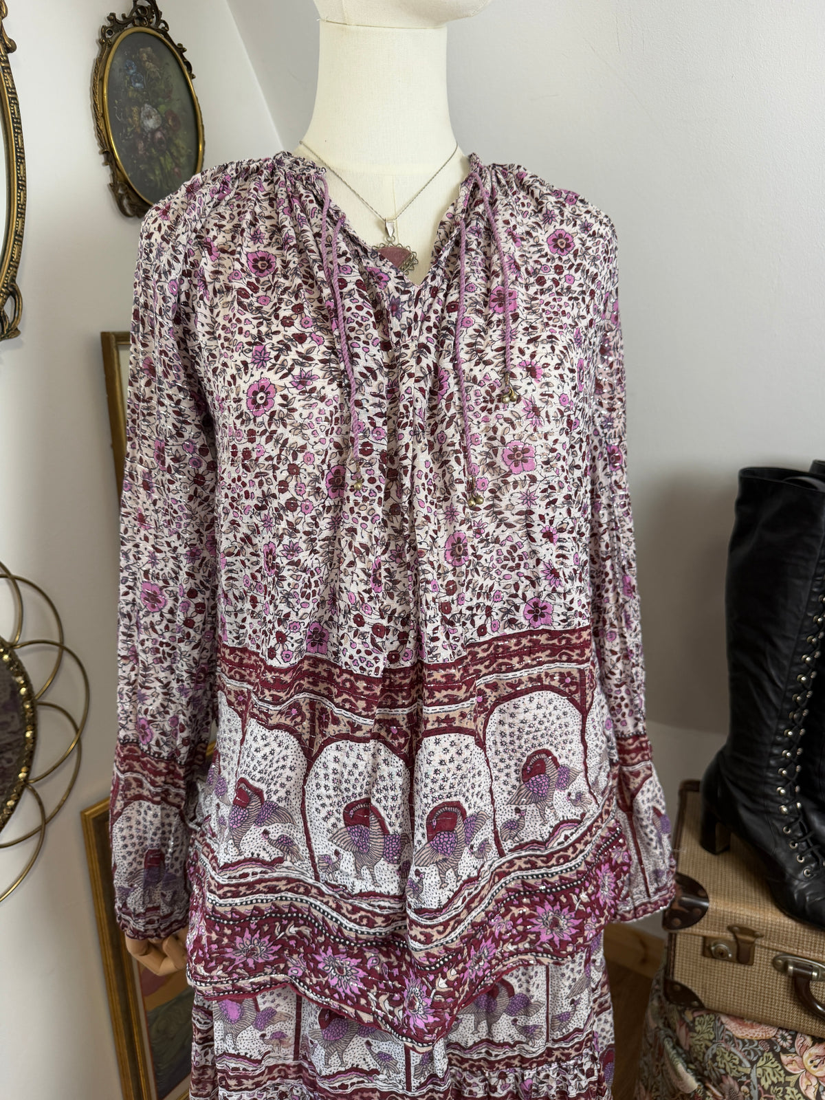 1960s / 70s Indian Cotton Set