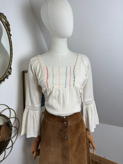 1970s Cheesecloth Shirt