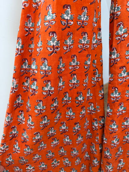 1970s Indian Blockprint Trousers