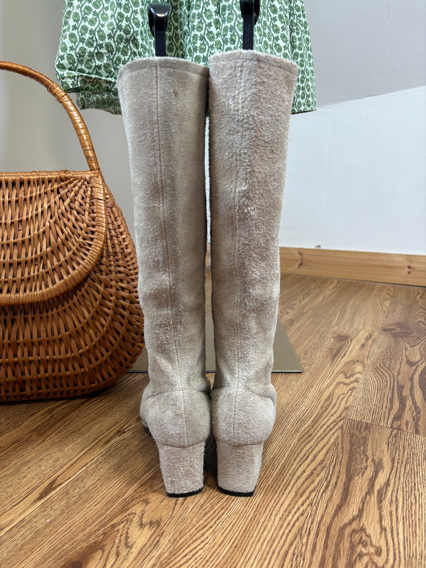 1960s Suede Gogo Boots