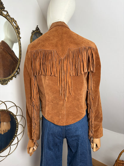 1970s ‘Ms Pioneer’ Fringe Jacket
