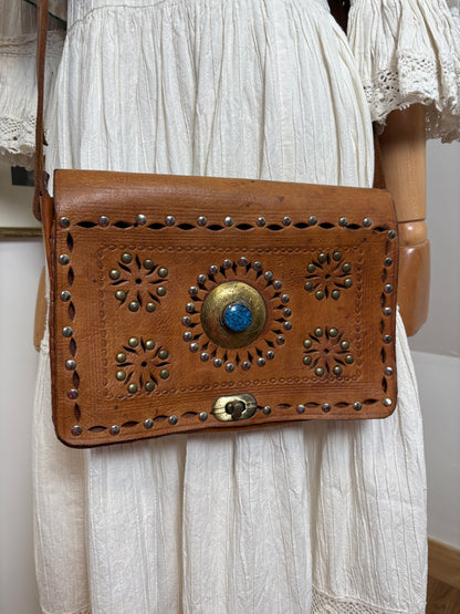 1970s Moroccan Studded Bag
