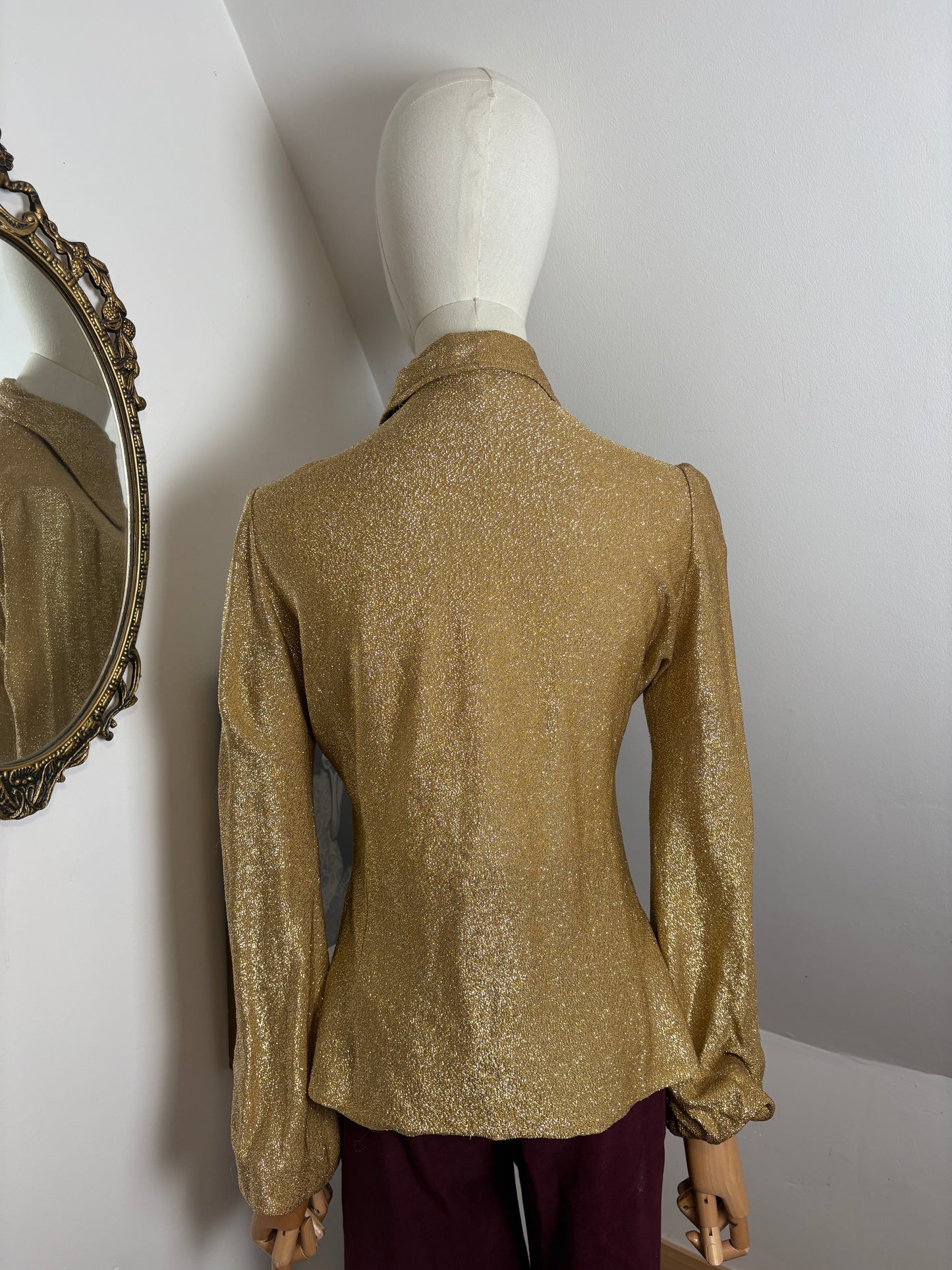 1970’s Gold Lurex Shirt