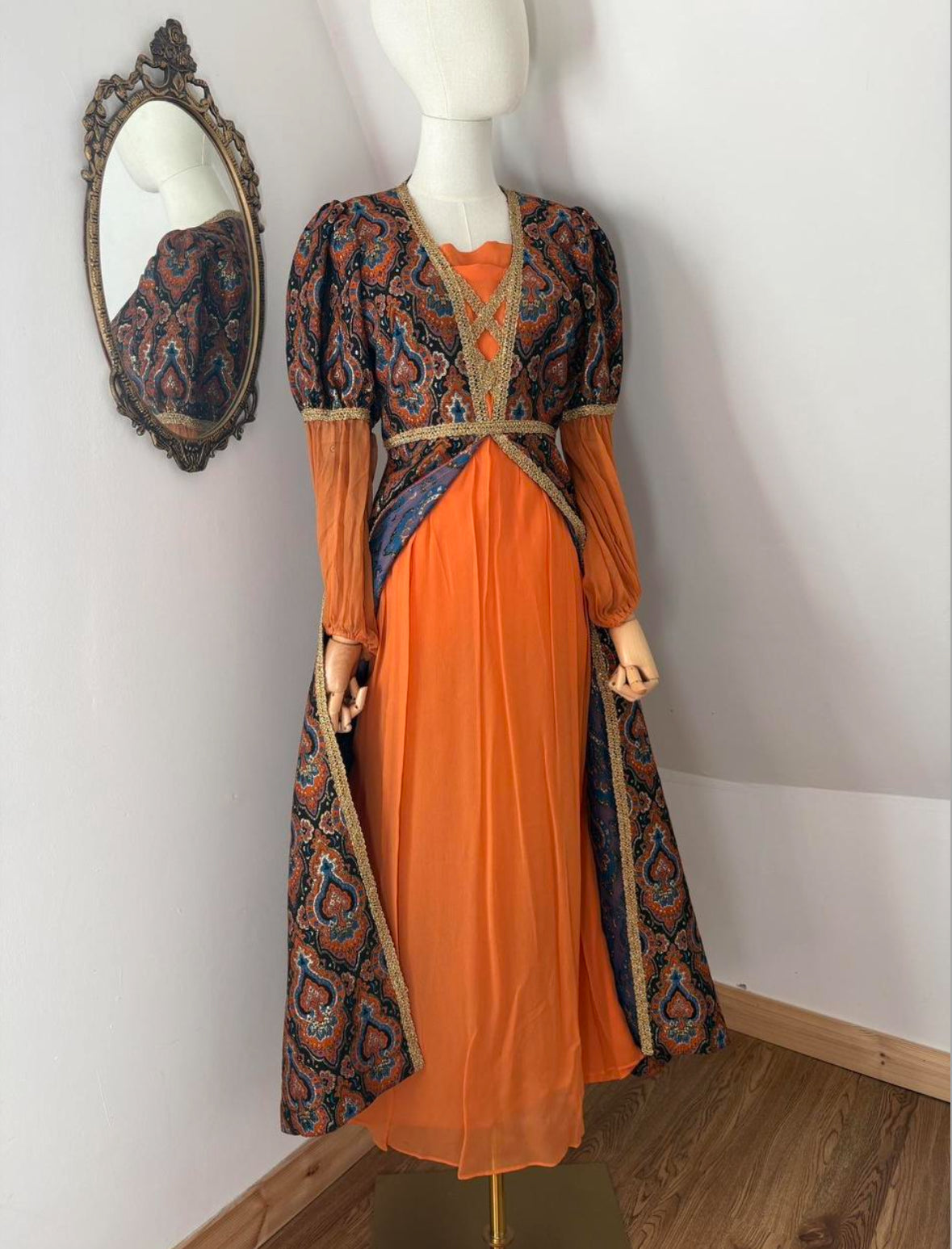 1960s Medieval Revival ‘Kati’ Dress