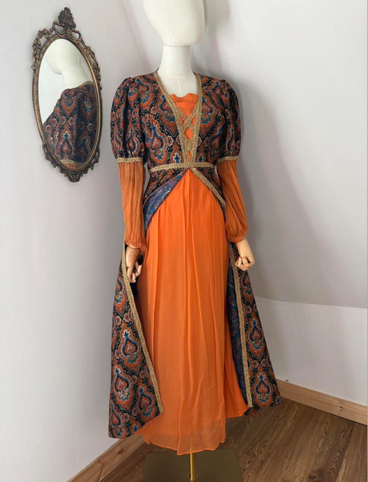1960s Medieval Revival ‘Kati’ Dress