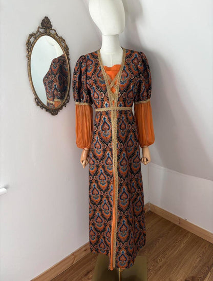 1960s Medieval Revival ‘Kati’ Dress