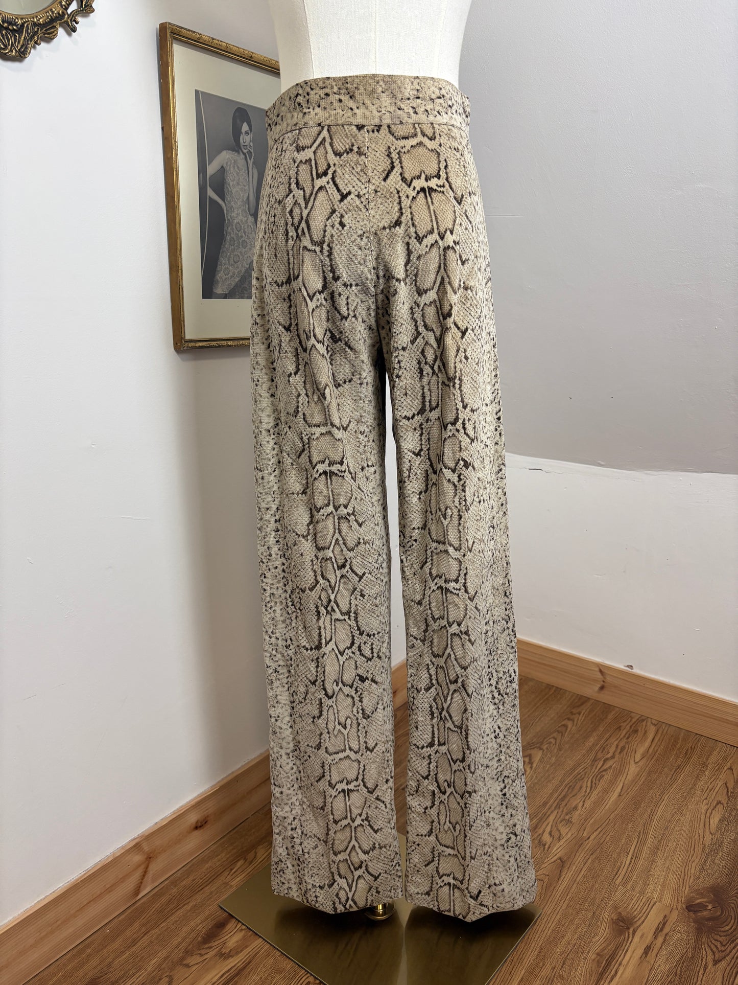 1970s ‘Marshall Lester’ Snakeprint Trousers