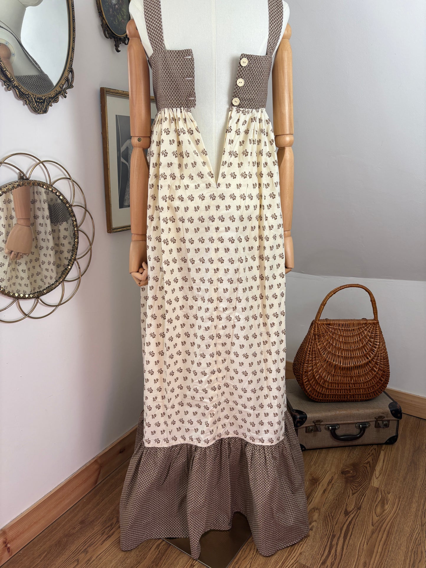 1960s ‘QUAD’ Smock Dress