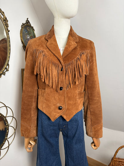 1970s ‘Ms Pioneer’ Fringe Jacket
