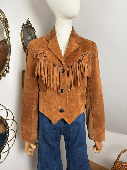 1970s ‘Ms Pioneer’ Fringe Jacket