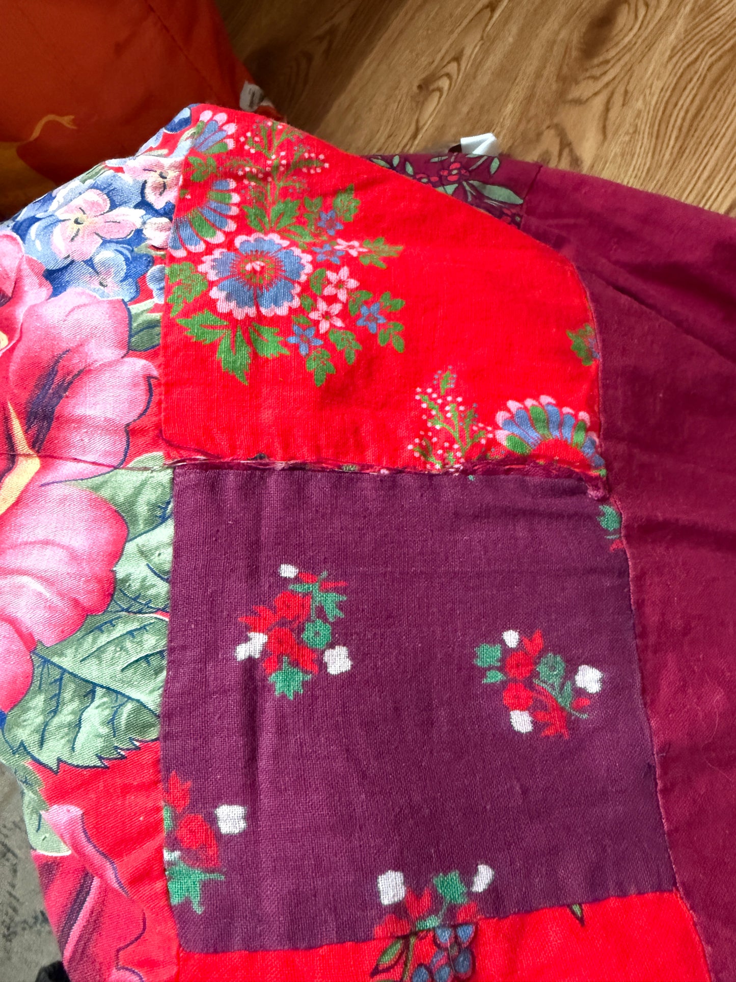 1960s Afghan Patchwork Dress