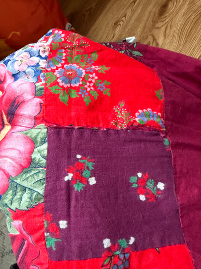 1960s Afghan Patchwork Dress