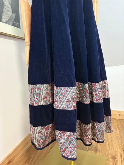 1970’s ‘Anna Belinda’ Pinafore Dress