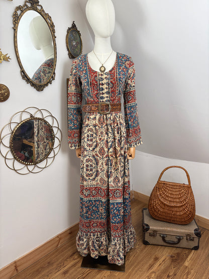 1960s Indian Tapestry Dress