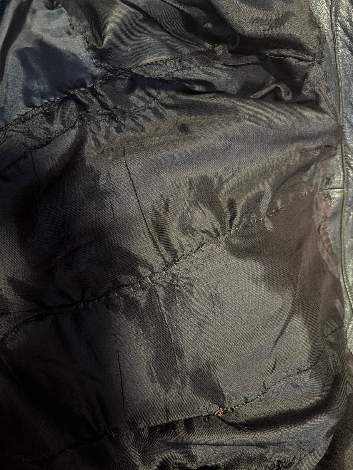 1960s / 70s Leather Beagle Collar Jacket