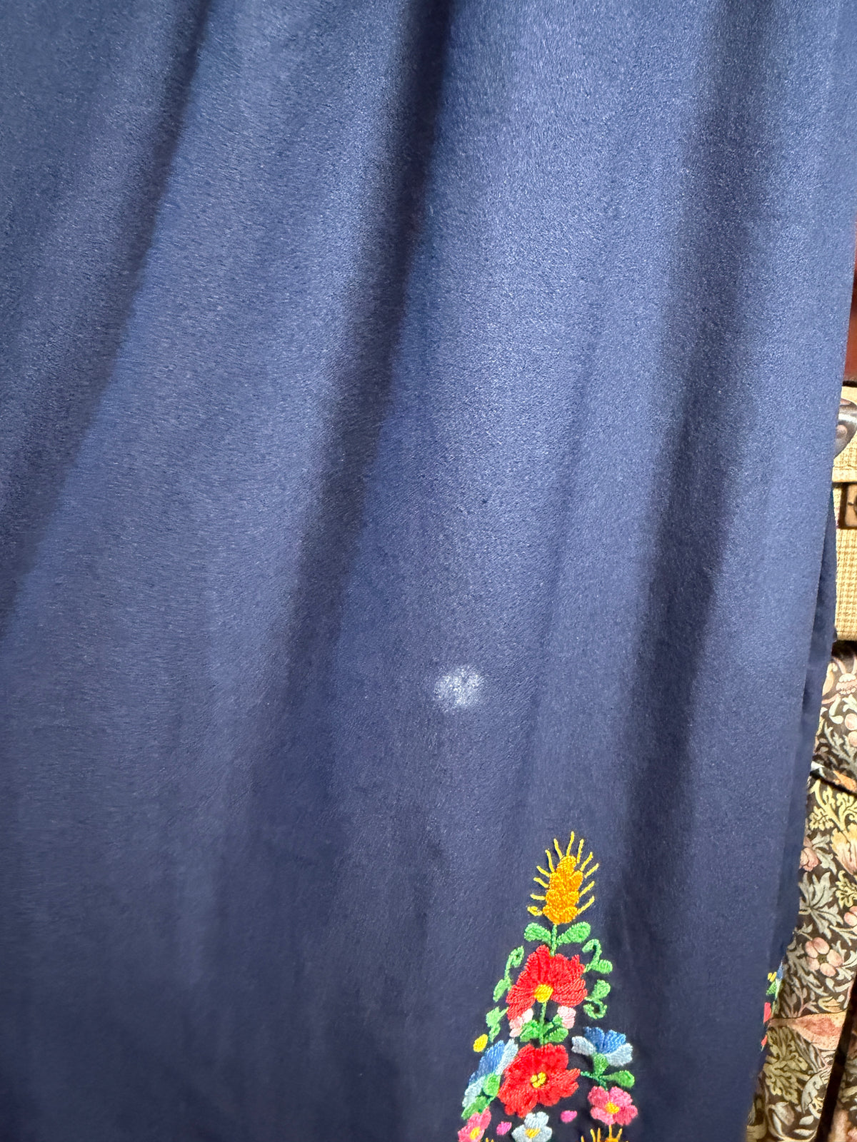 1970s Hungarian Embroidered Dress