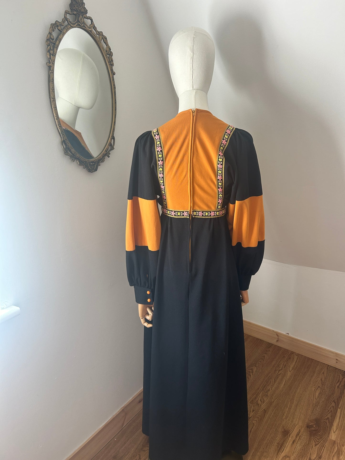 1970s Medieval Dress