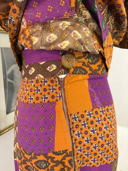 1970’s ‘Miss Selfridge’ Skirt Suit