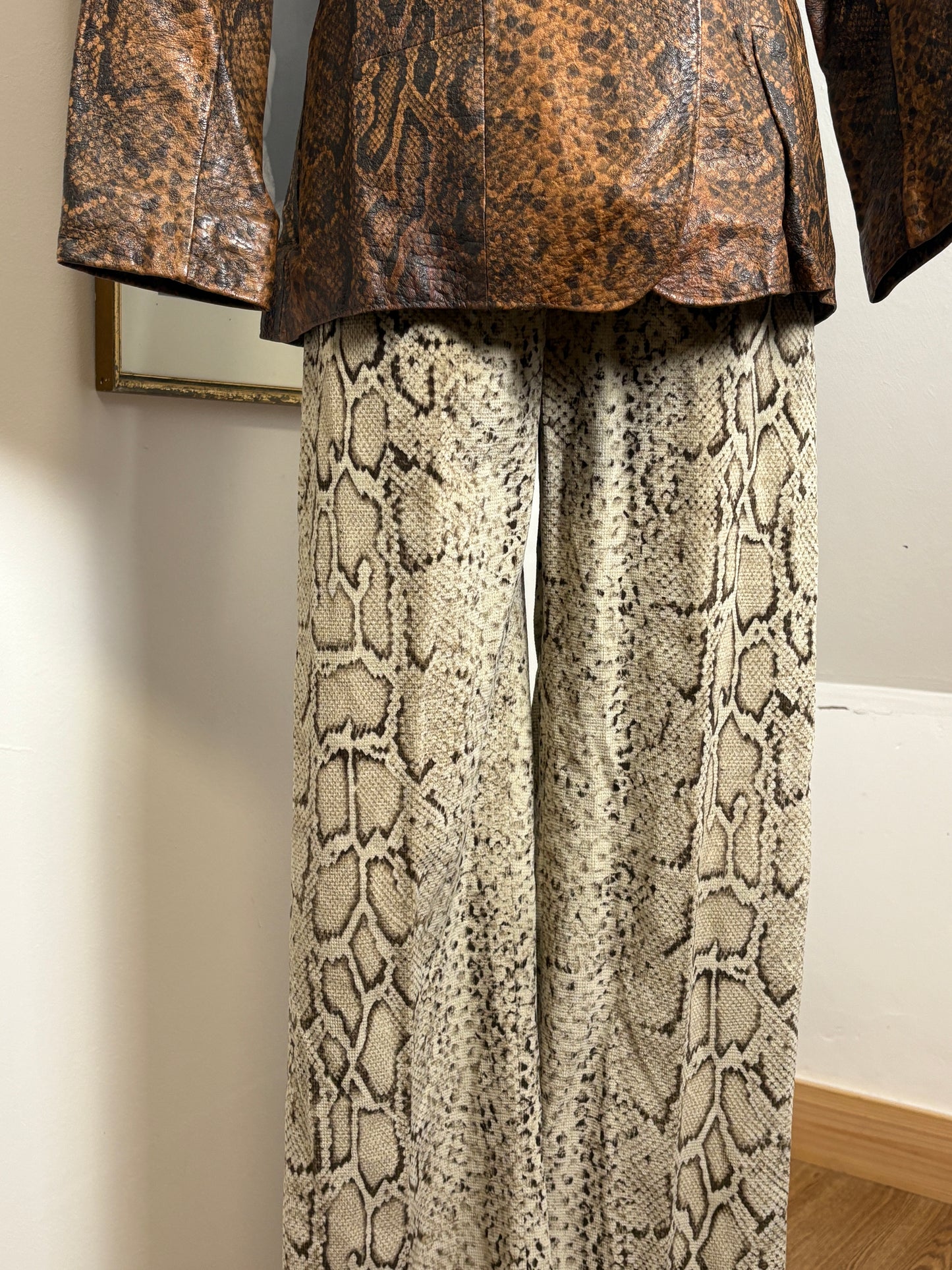 1970s ‘Marshall Lester’ Snakeprint Trousers