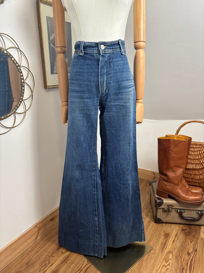 1970s Patched Bellbottoms