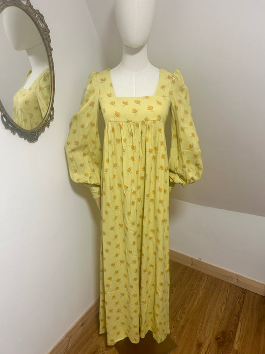 1960s ‘Biba’ Floral Smock Dress