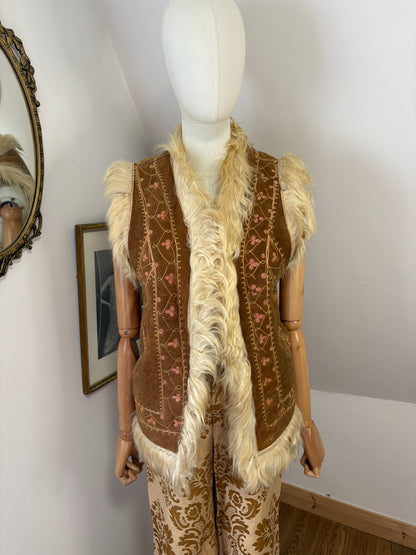 1960’s Afghan Embroidered Waistcoat