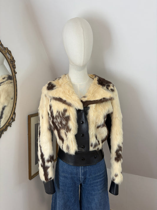1970’s Fur Bomber Jacket