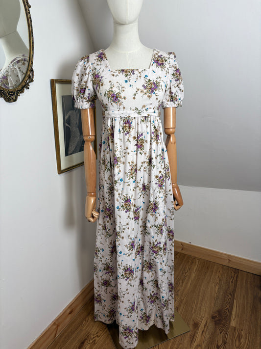 1970’s Regency Inspired Dress