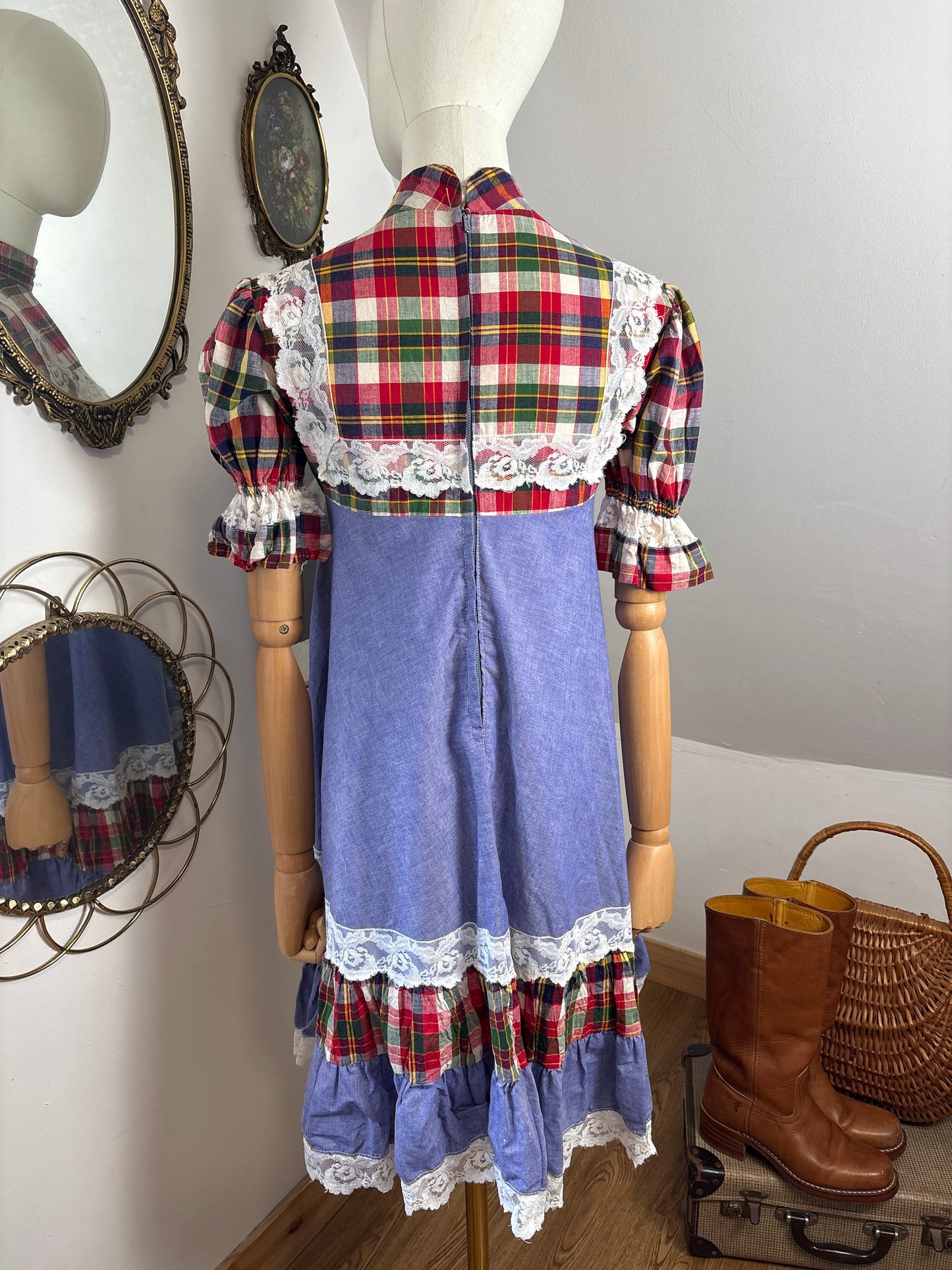 1970s ‘Travers Tempos’ Midi Dress