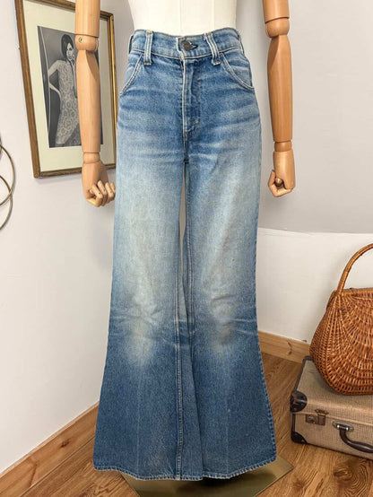 1970s Orange Tab Levi’s Bellbottoms