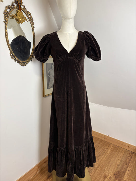 1970’s ‘Quad’ Velvet Dress