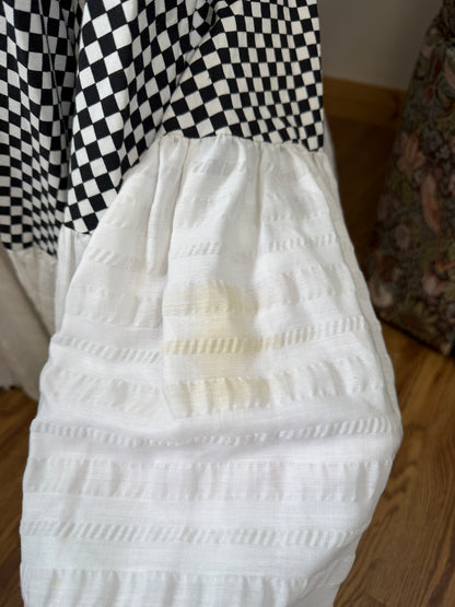 1970s ‘Jean Varon’ Checkerboard Dress