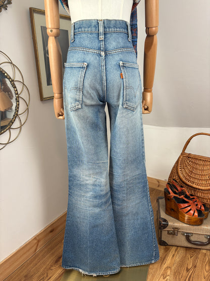 1970s Orange Tab Levi’s Bellbottoms